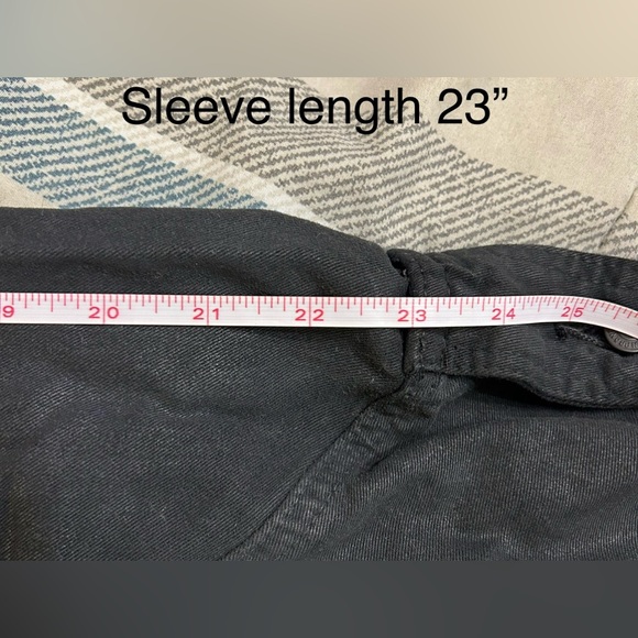 True Religion Isabelle Ombré Black Denim Utility Jacket - Picture 12 of 13